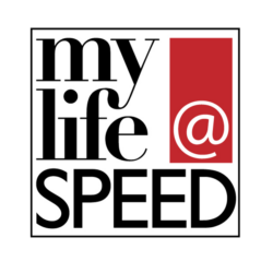 My Life at Speed Die Cut Vinyl Decal