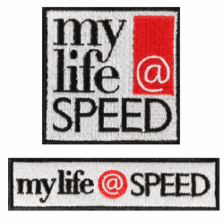 My Life at Speed Patchs Combo Pack